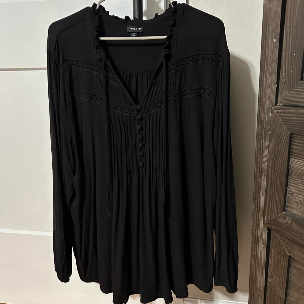 Long sleeve blouse